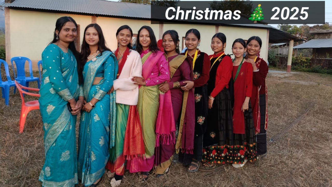 Christmas 🎄 dherai ramailo vayo#kusumvlog #myvideo #christmasvideo #myvlog #villagevlog