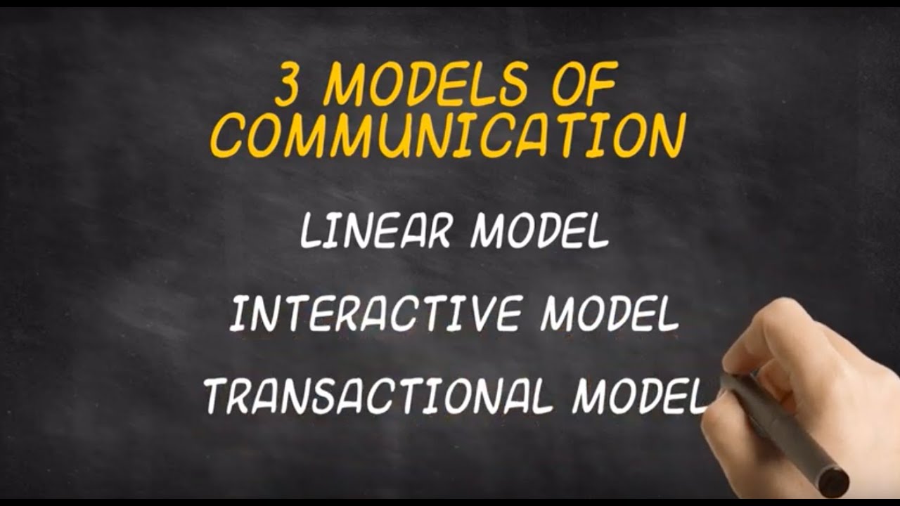 The 3 Models Of Communication