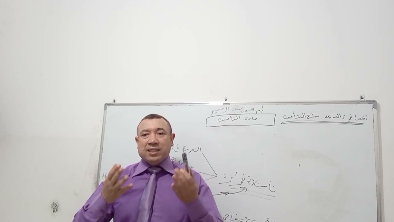 المحاضرة السابعة في مادة التأمين: حصة اليوم: مبلغ التأمين.