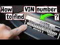 How to Find VIN number on car🚖Vehicle Identification Number: Decoder, Location [Chassis, Frame]