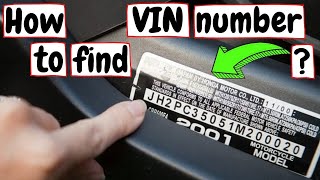 How to Find VIN number on car🚖Vehicle Identification Number: Decoder, Location [Chassis, Frame] by  Ben's Factory 24,862 views 2 years ago 3 minutes, 10 seconds