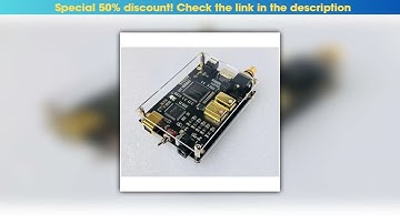 Today Only Amanero Italian USB Interface Card Cpld Spdif I2S DSD512 Dop128 Coaxial Output I2s Signa