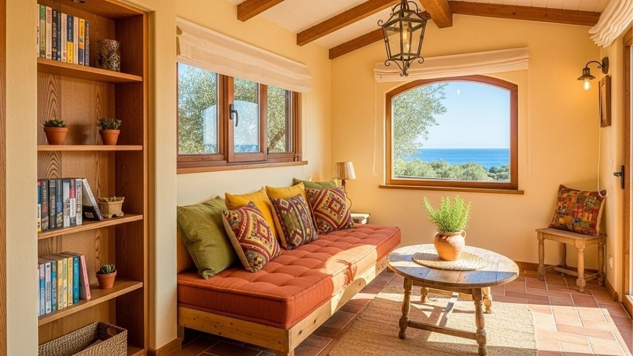 Советы по дизайну мини-дома в средиземноморском стиле: тёплые тона, текстуры и свет