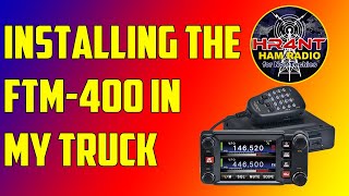 Installing the Yaesu FTM 400 XDR in my New Truck - 2023