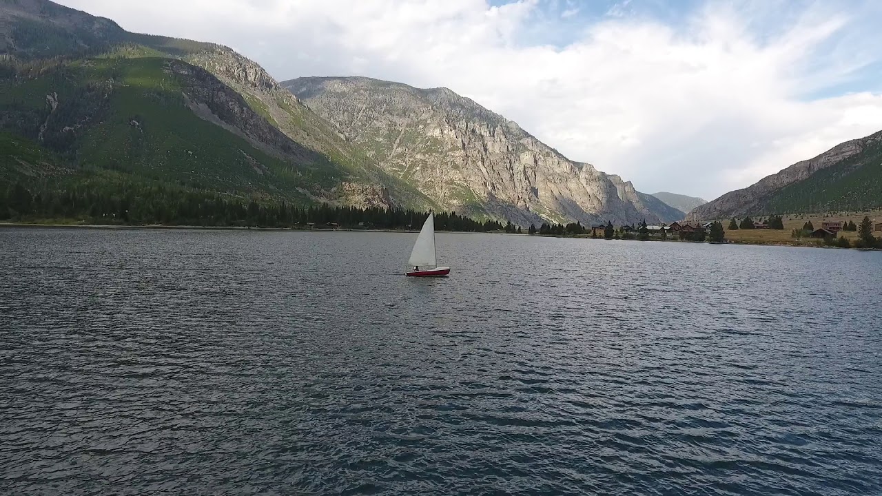 Sailing East Rosebud Lake YouTube