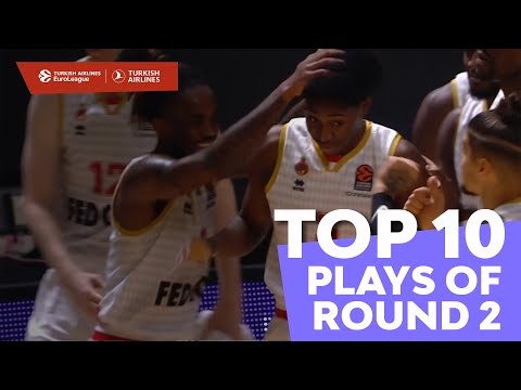 Top 10 Plays | Round 2 | Turkish Airlines EuroLeague