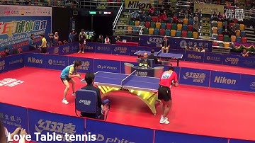 Zhang Jike vs Jun Mizutani - Private video  [Fan Camera]