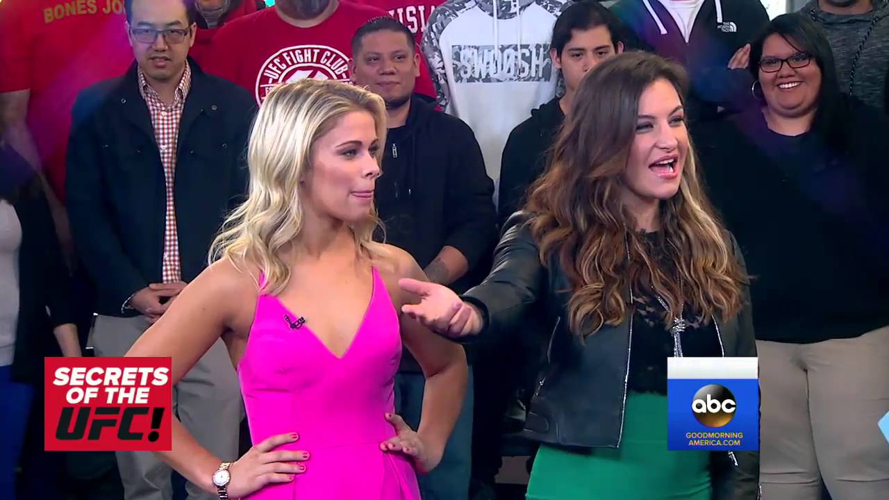 UFC Secrets Miesha Tate, Paige VanZant Reveal Best Moves YouTube