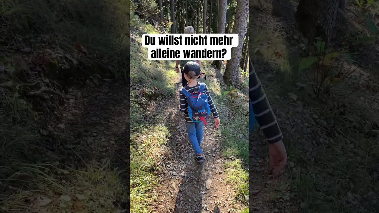 Keine Lust mehr, ALLEINE #wandern zu gehen? #atastyhike
