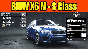 BMW X6 M Build S Class in Need For Speed Unbound