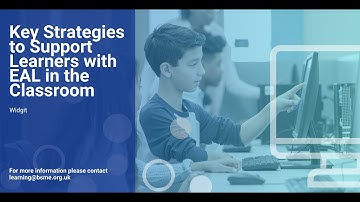 Key Strategies to Support Learners with EAL in the Classroom | Widgit
