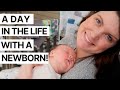A Day in the Life with a Newborn || DITL Mom Vlog - 6 Weeks Old Pumping/Breastfeeding Tips & Tricks