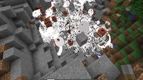 Big explosion in Minecraft 1.8.1