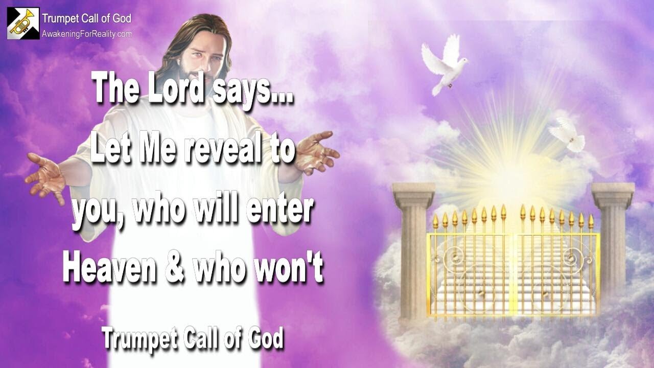 Let Me reveal to you, who will enter Heaven and who won't 🎺 Trumpet Call of God