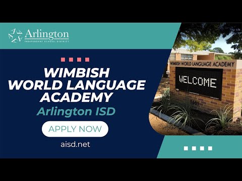 French and Spanish taught at Arlington ISD Wimbish World Language Academy (2022)