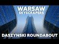 Skyscrapers close to Daszyński roundabout. Wieżowce w okolicach Ronda Daszyńskiego. Canon EOS R