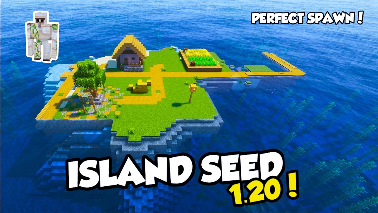 Stranded Minecraft Seed 🔥I Found The BEST SURVIVAL ISLAND Seed in Minecraft 1.20! - YouTube