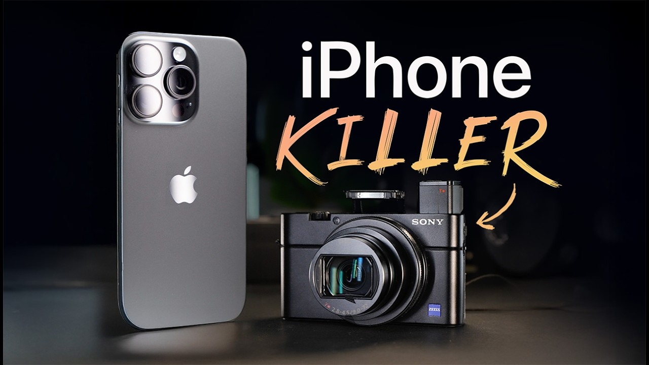 Can Apple’s iPhone Beat Sony’s Flagship Compact Camera?