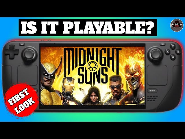 Steam Deck Game Callout: Marvel's Midnight Suns