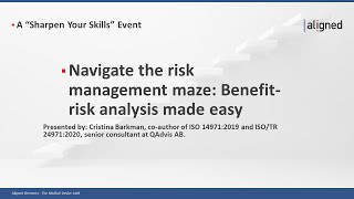 Famous Navigate the risk management maze: Benefit-risk analysis made easy Wealth