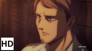 Jean believes Eren has a Secret Agenda for him to Work with Zeke English Dub HD
