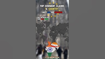 Top comment claims a country! #mapper #mapping