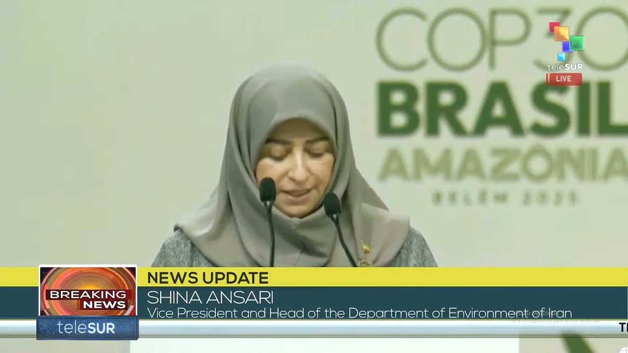 B/N: Иран обвиняет США и Израиль в разрушении окружающей среды на COP30