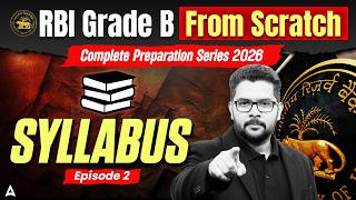 RBI Grade B 2026 | Complete Syllabus & Topic-wise Weightage | Ep 2 - By Veer Ashutosh Sir