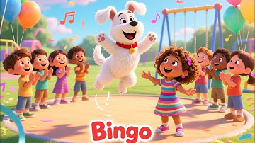 ⭐ Bingo the Dog | Kids Playtime Song | Fun 3D Animation for Children