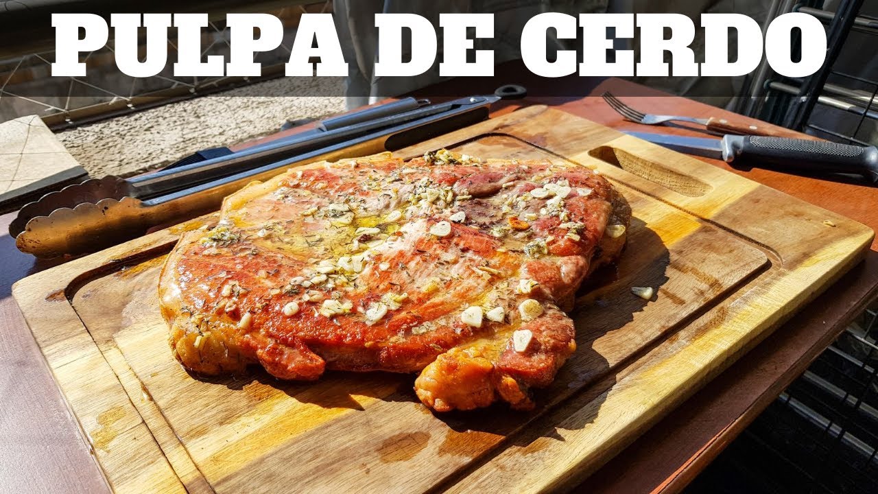 Pulpa de cerdo al horno con papas - Fácil