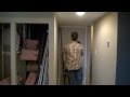 How to Cut Basement Doors to Fit in areas with low ceilings!