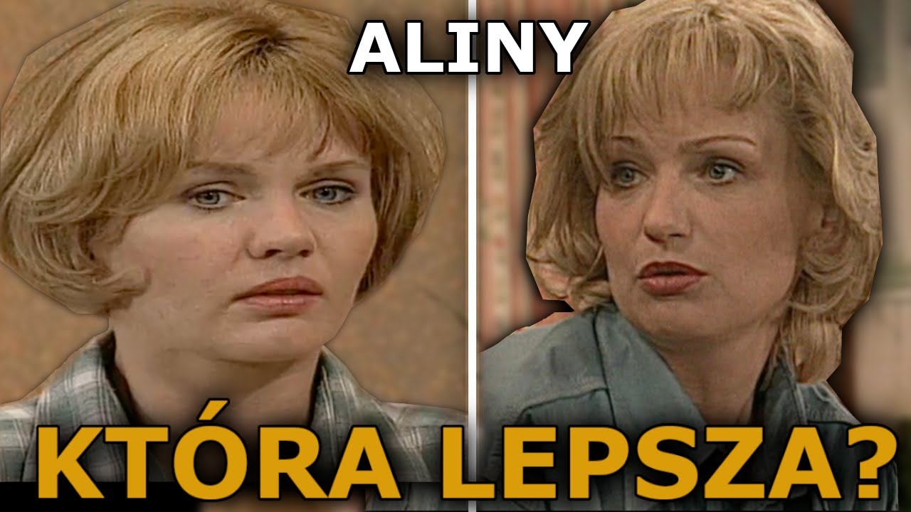 Porównanie Alin z serialu MIODOWE LATA