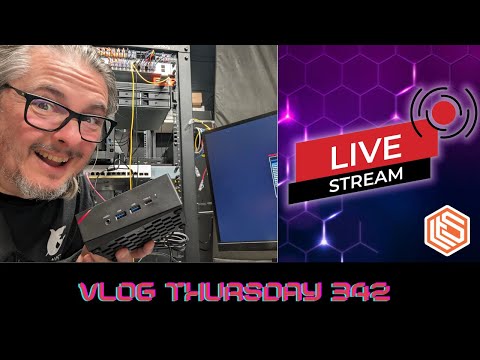 VLOG Thursday 342: Testing an AMD Ryzen Mini PC, Tech Talk, and Live Q&A