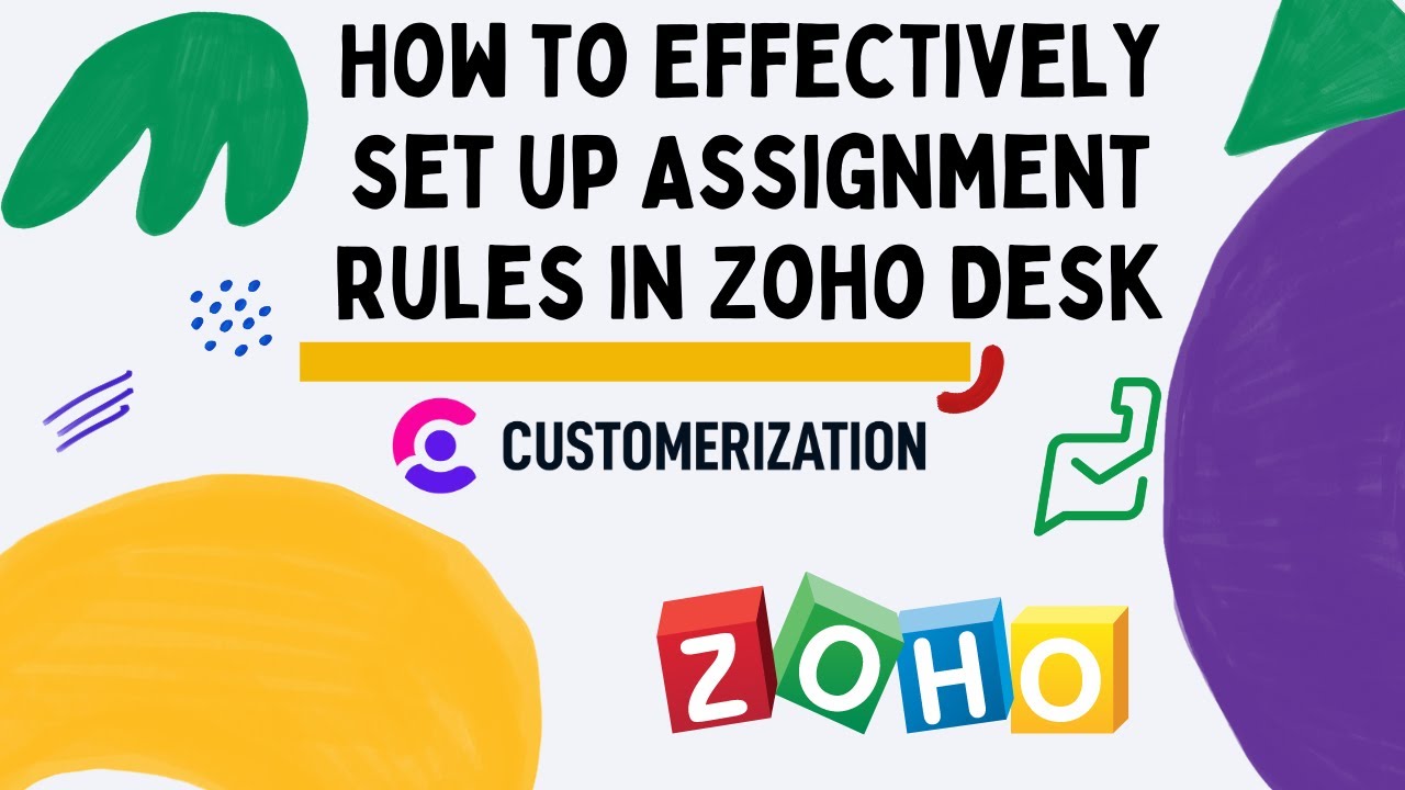 assignment rules zoho desk