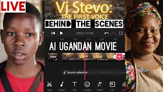 Behind The Scenes Of  Vj Stevo : The First Voice Ai Ugandan Movie film (2025)