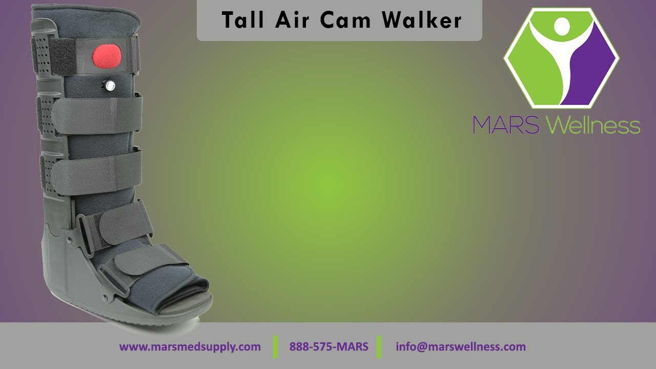 Tall Pneumatic Walking Boot  Orthopedic Broken Foot CAM Air Walker