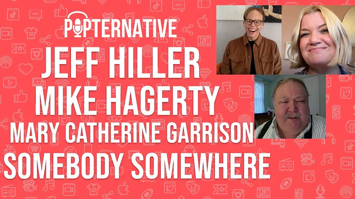 Jeff Hiller, Mike Hagerty and Mary Catherine Garri...