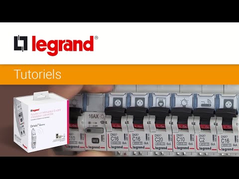 Ajouter un télérupteur connecté Drivia with Netatmo de Legrand au tableau électrique