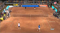 Rafael Nadal, dobles con Moya, Ivanovic y Wozniacki en exo Madrid