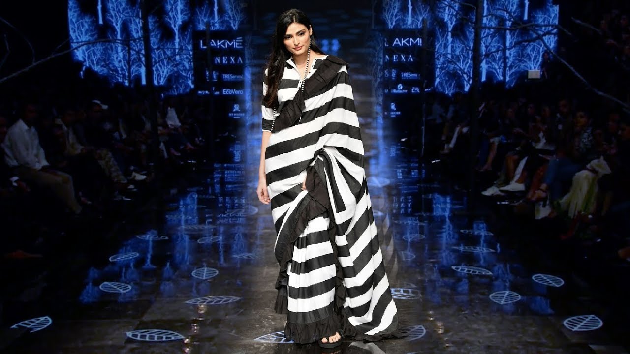 Athiya Shetty Walks for Abraham & Thakore | Fall/Winter 2019/20 | Lakme Fashion Week | Sustainable