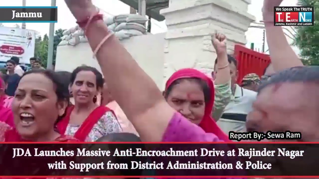 JDA Launches Massive Anti-Encroachment Drive at Rajinder Nagar