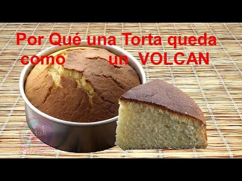 Por Que una Torta Luce como un Volcán? Por qué forma panza o joroba al hornearse │Club de Reposteria