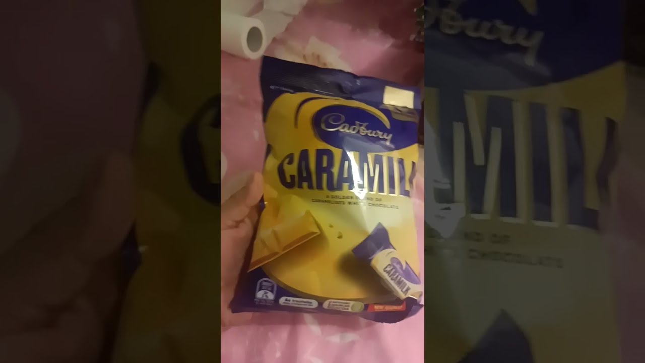 A Golden Blend Of Caramelised White Chocolate Caramilk Short Shorts Asmr