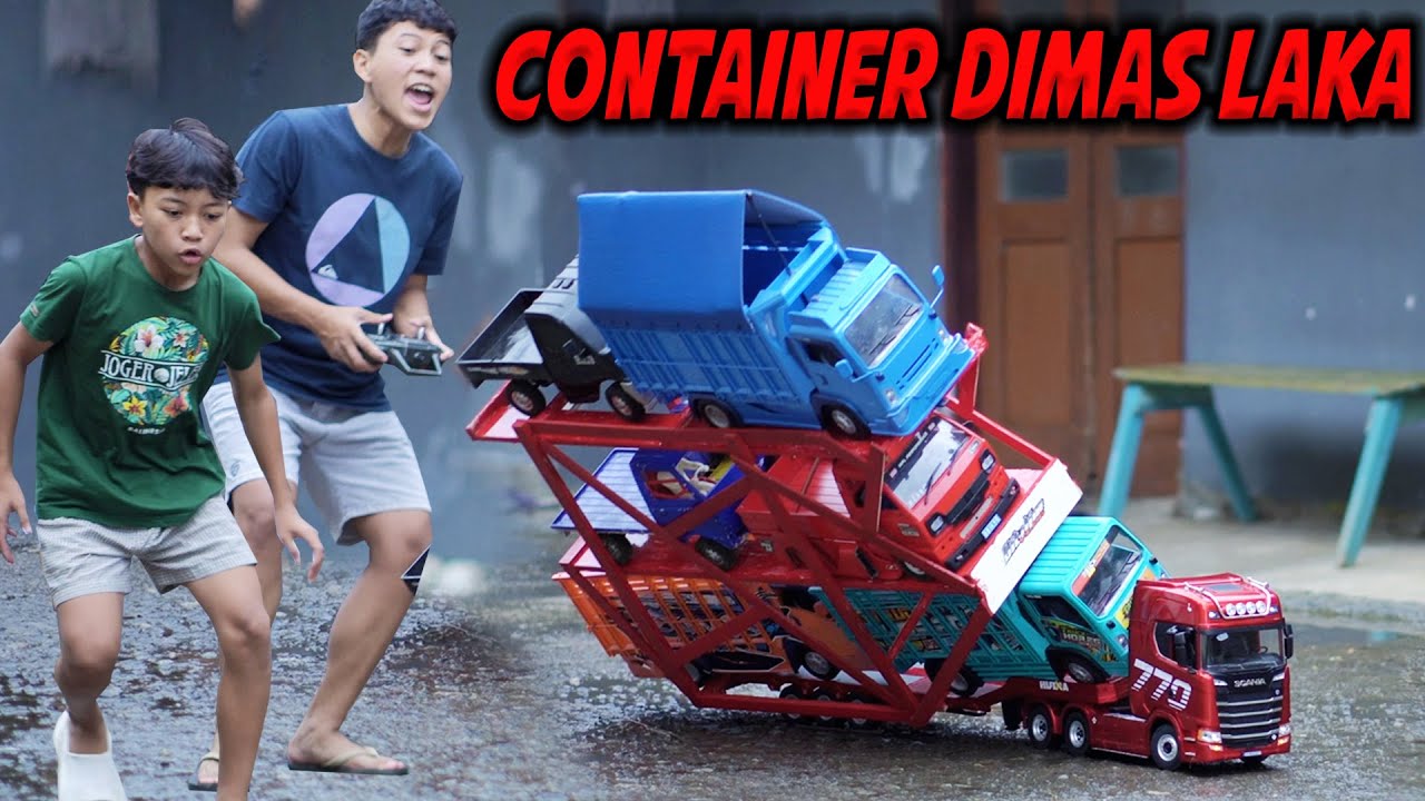 FULL MUATAN TRUCK DAN PICKUP, RC TRUCK SCANIA DIMAS MALAH GINI??!!😱😱