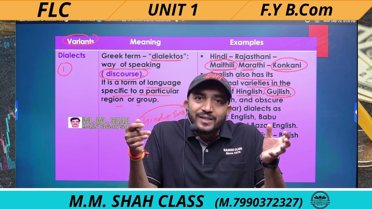 FLC UNIT 1| MSU F.Y B.Com | COMPONENTS OF COMMUNICATION | MOST IMP QUESTION |