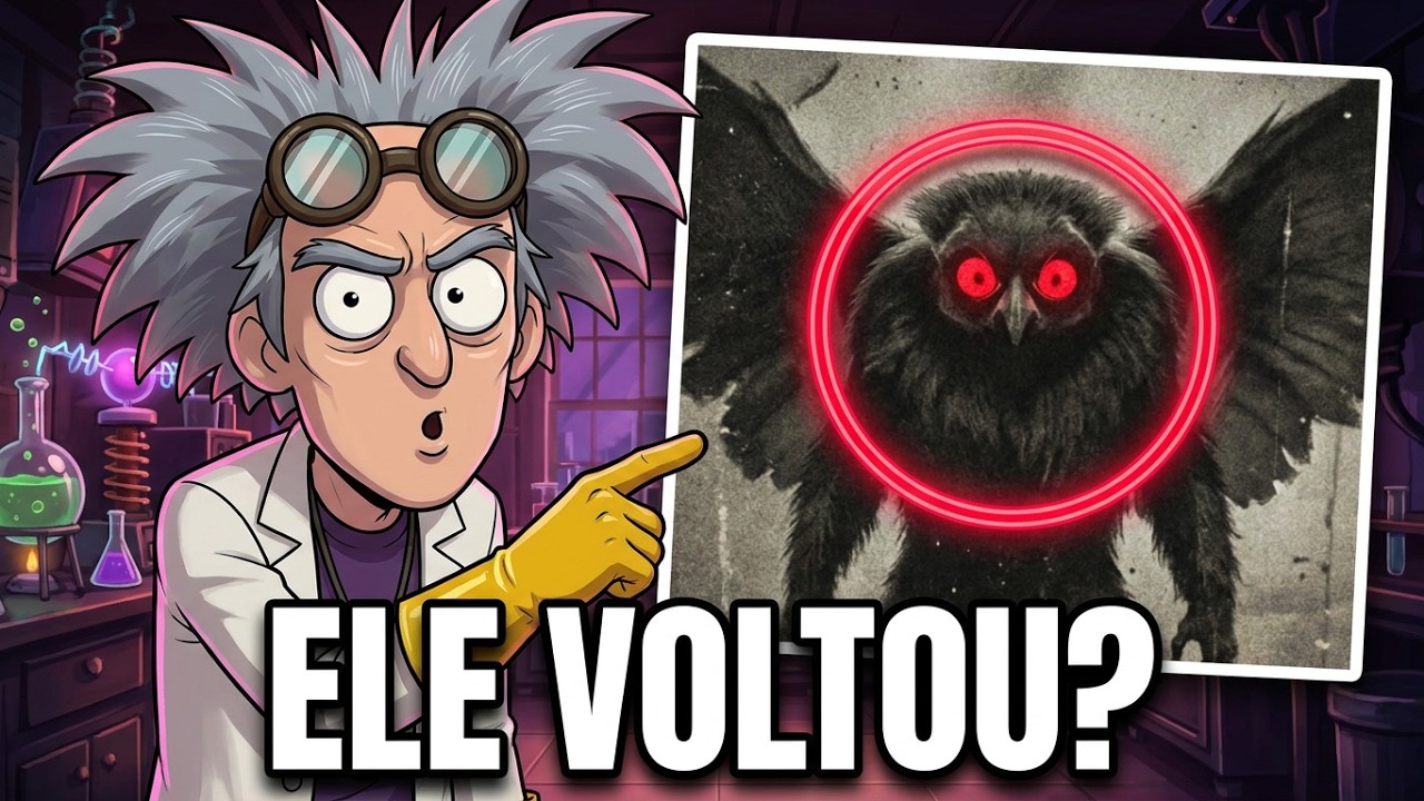 Miniatura original do episódio Homem-Mariposa: a lenda de Mothman e os relatos de Point Pleasant