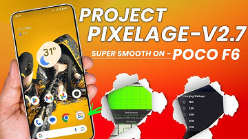 Project Pixelage for Poco F6 Review, Super Smooth Ui, Best Performance