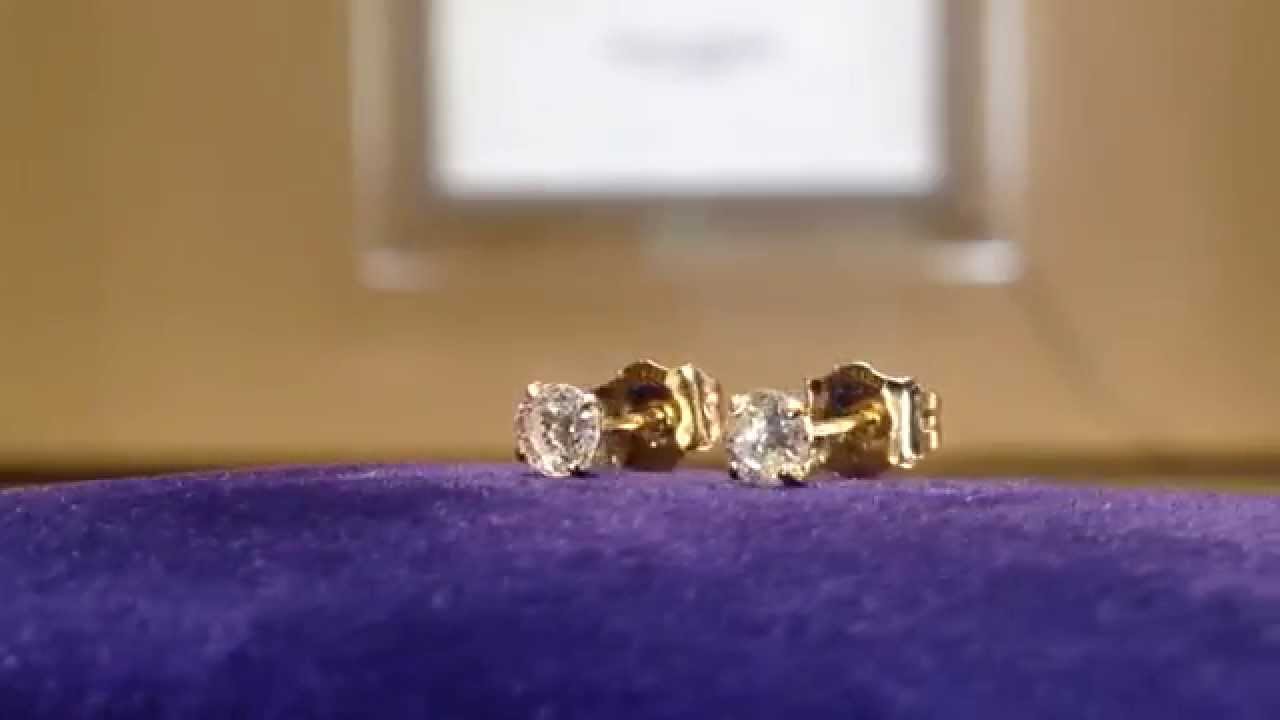 25 ct diamond stud earrings
