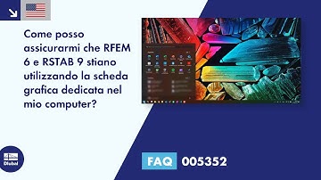 [EN] FAQ 005352 | Come posso assicurarmi che RFEM 6 e RSTAB 9 stiano utilizzando la scheda grafic...