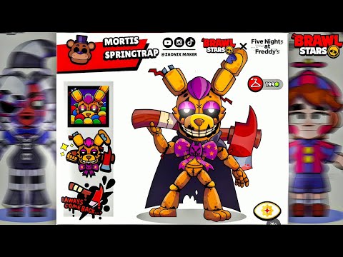IF BRAWL STARS PARTNERED WITH FNAF